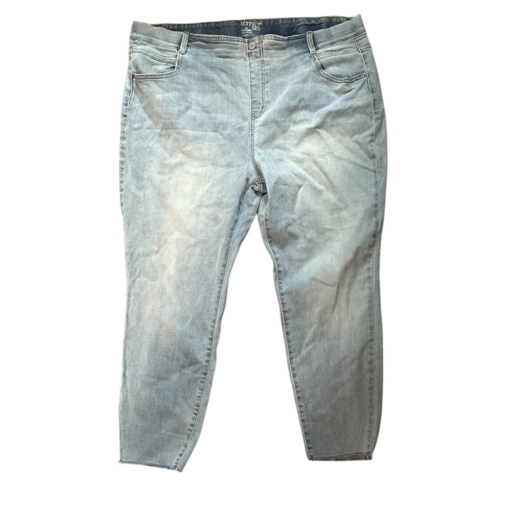 ⚡️ Terra & Sky Light Blue Skinny Jeans Size 2X